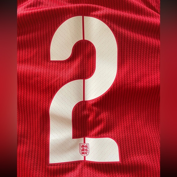 Nike Dri-Fit Ladies England Shirt - Red - Size S - Picture 7 of 9